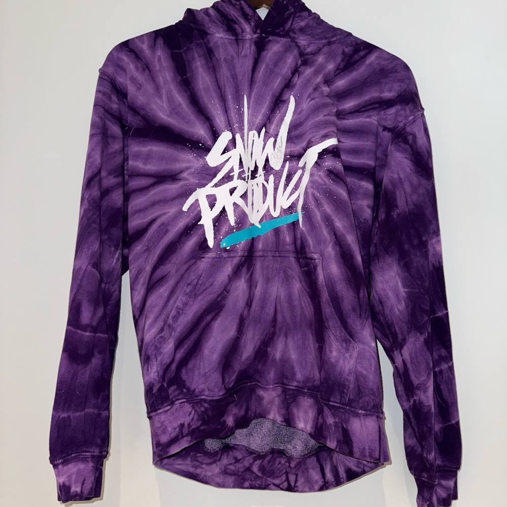 Signed Tie-Dye Snow tha product hoodie